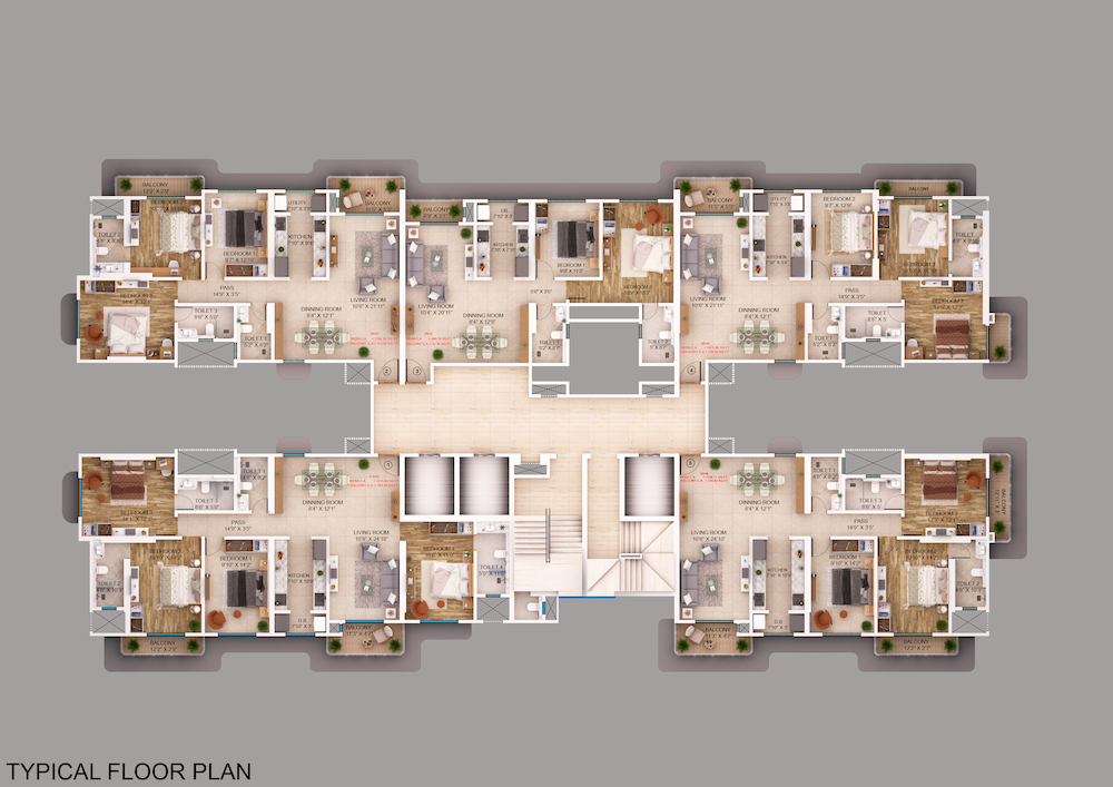 Aura - Floor Plan